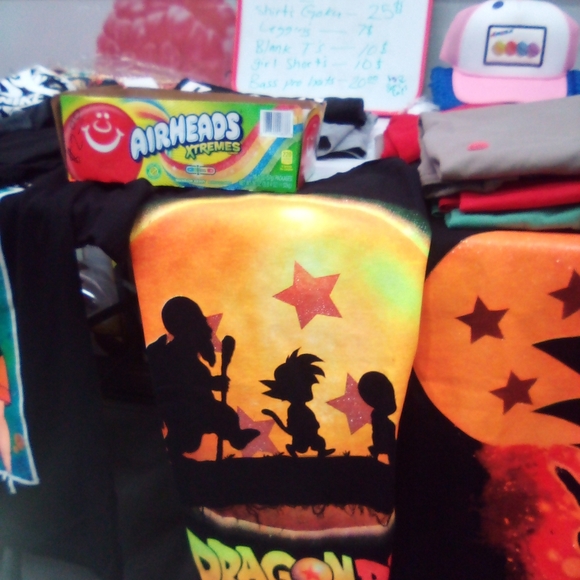 Cool gifts for everyone. Dragon Ball Z shirt ,kormi plush, bass pro hat and more - Picture 2 of 8